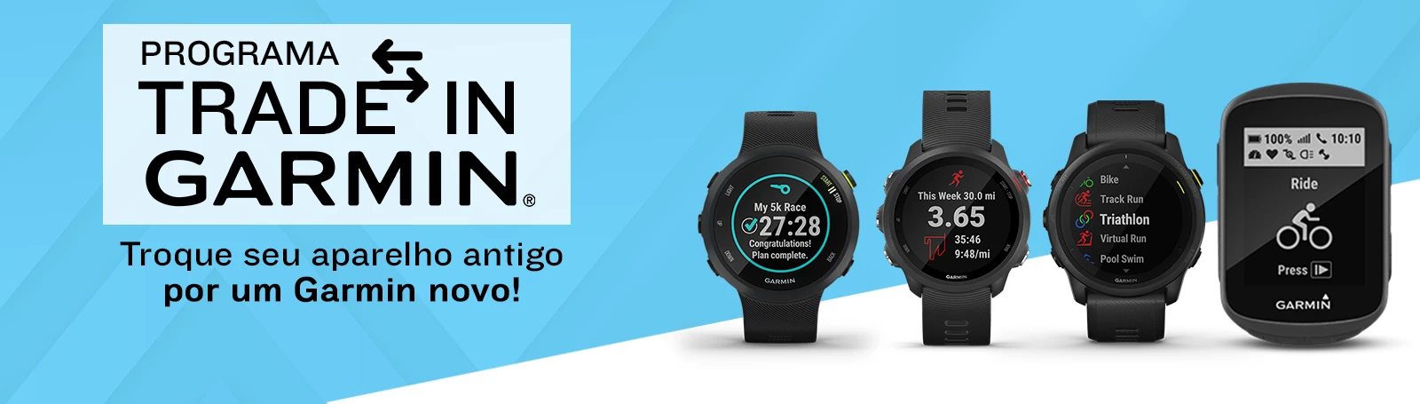 Trade in garmin watch sale